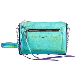 Rebecca Minkoff Avery Iridescent Mermaid Cross Body Bag